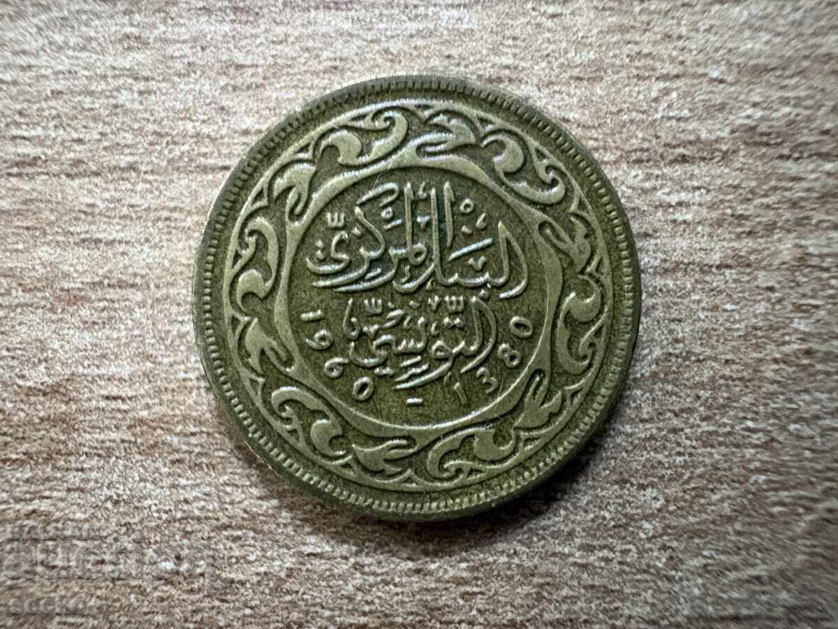 Tunisia - 10 milim (1960) cu preț € 0.08 | 0.16 BGN