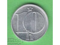 (¯`'•.¸   10 халера 1986  ЧЕХОСЛОВАКИЯ  UNC-   ¸.•'´¯)