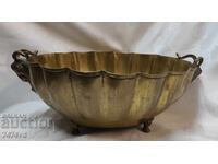 Jardiniere antică din bronz „Berbeci” – Neobaroc, secolul al XIX-lea