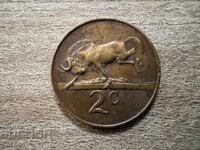 Africa de Sud - 2 cenți (1967) - SUID-AFRIKA
