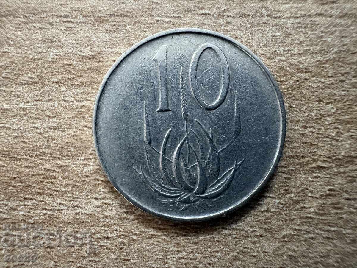 ЮАР - 10 цента (1965) - SUID-AFRIKA