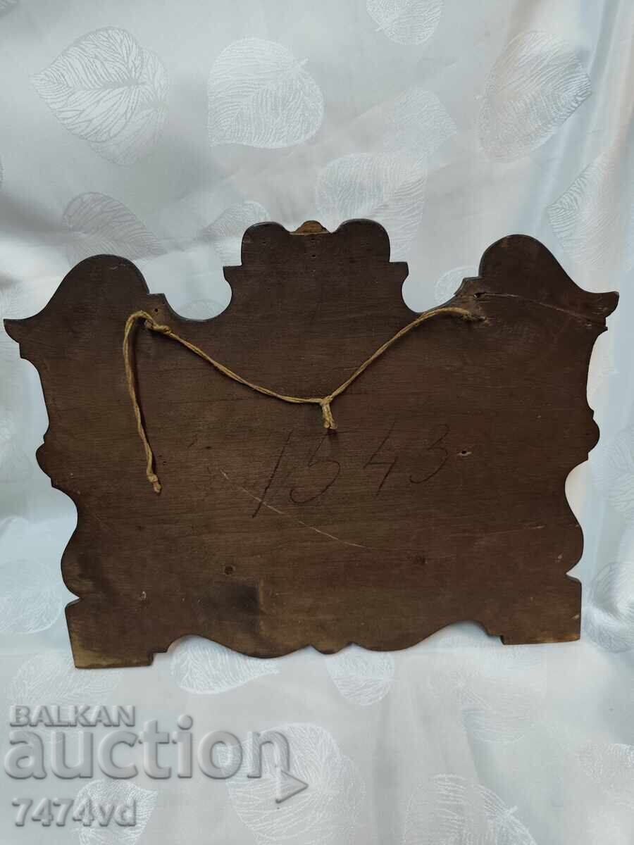 Αντίκα επιτοίχια βάση για εφημερίδες και περιοδικά (τέλη 19ου αιώνα) - 5 Αντίκα επιτοίχια βάση για εφημερίδες και περιοδικά (τέλη 19ου αιώνα) - 5