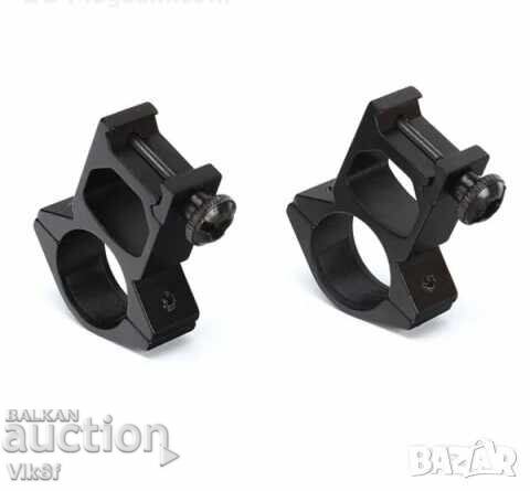 Set de 2 suporturi pentru montarea opticii/lanternei pe armă