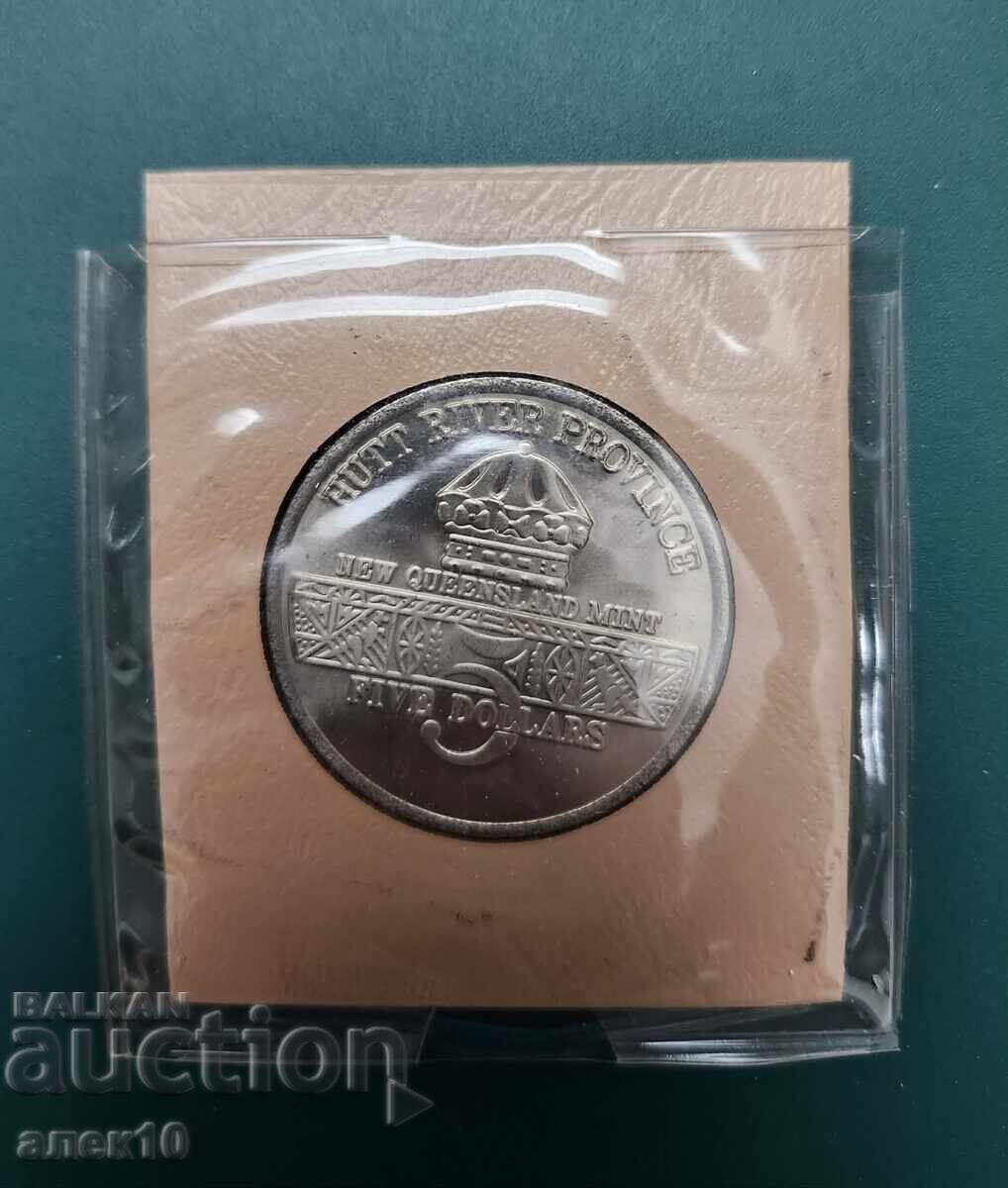 Hut River 5 dolari 1991 7 cu preț € 8.00 | 15.65 BGN