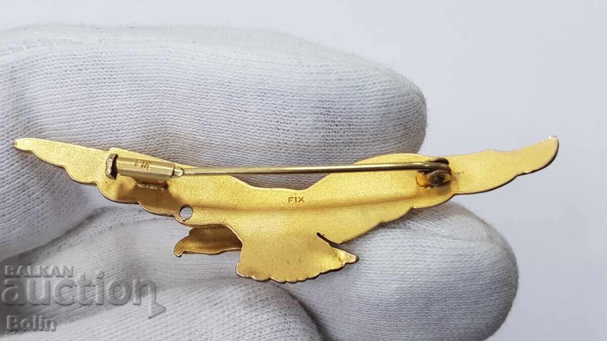 Rar Emblema Pilot Militar Francez - 1915 - 18 - 6