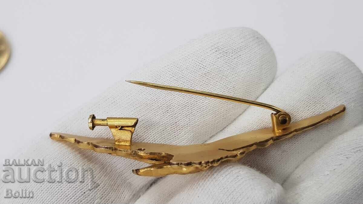 Rar Emblema Pilot Militar Francez - 1915 - 18 - 7