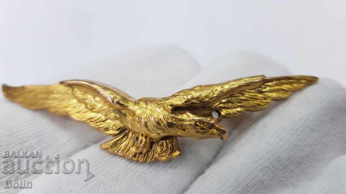 Rar Emblema Pilot Militar Francez - 1915 - 18