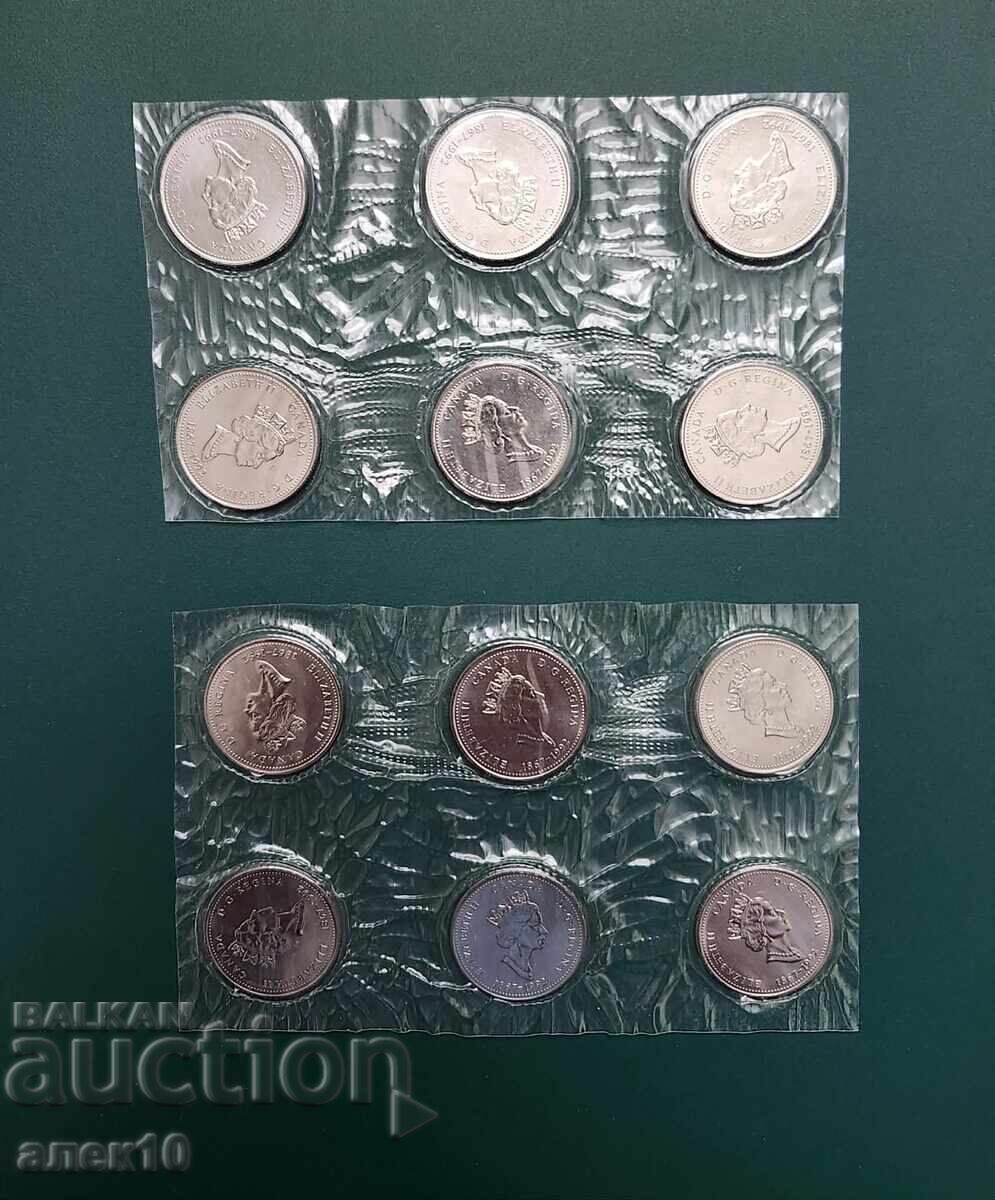 Canada set 1992 cu preț € 11.00 | 21.51 BGN