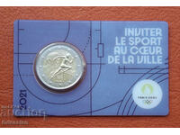 Франция • 2 евро • Олимпиада - 2024  • 2021