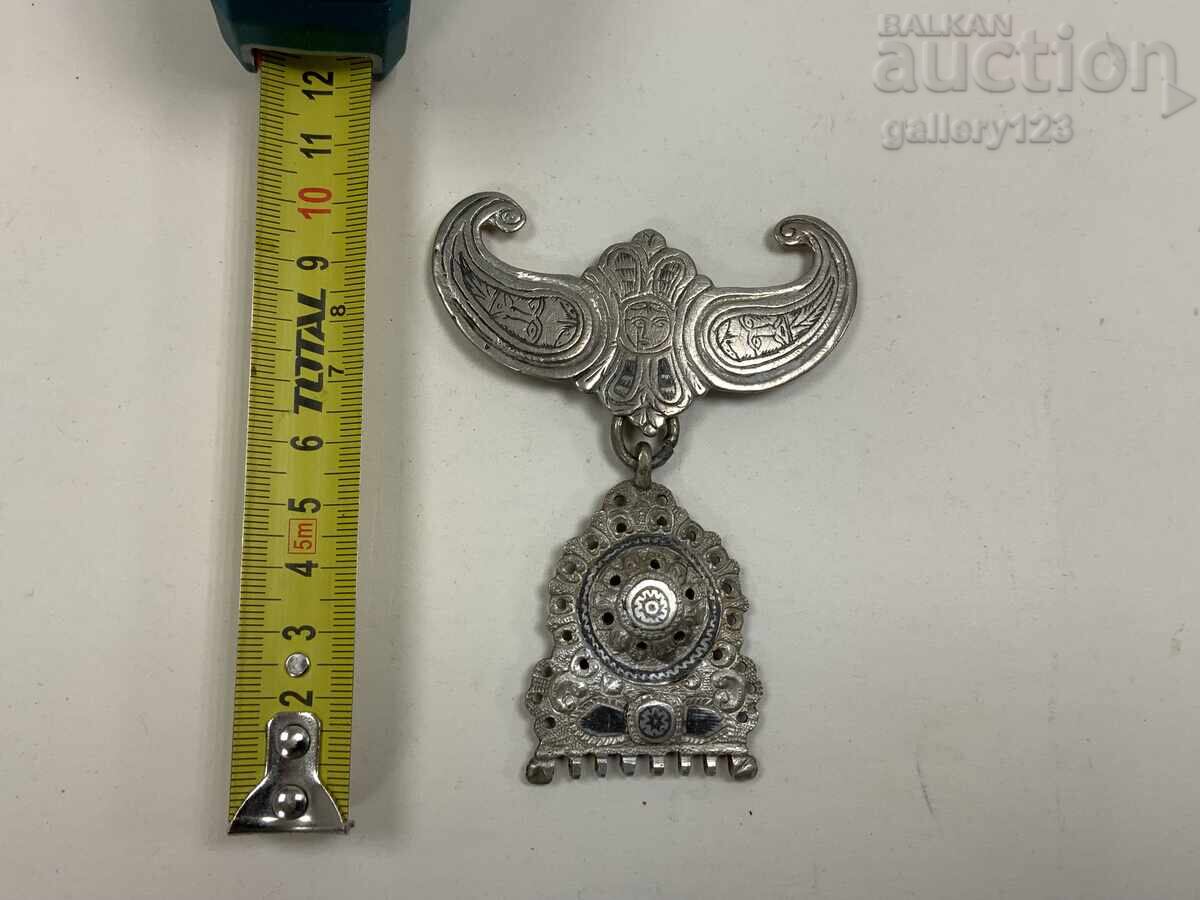 Vŭzrozhdenska grivna srebro, nielo, kyustek Vŭzrozhdenska grivna srebro, nielo, kyustek