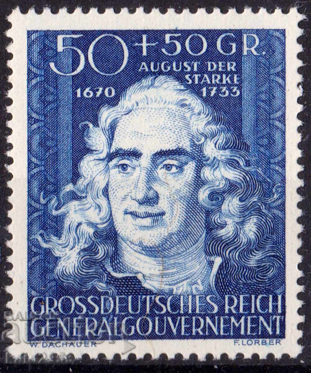 Germania-1944-Ocuparea Poloniei-Fond Cultural-Personalități, MNH