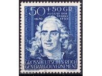 Germany-1944-Occup. of Poland-Cultural Fund-Personalities, MNH