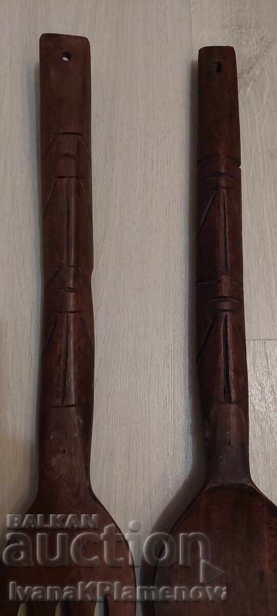 Sculpturi în lemn pentru cunoscători 50cm pentru interior - 5