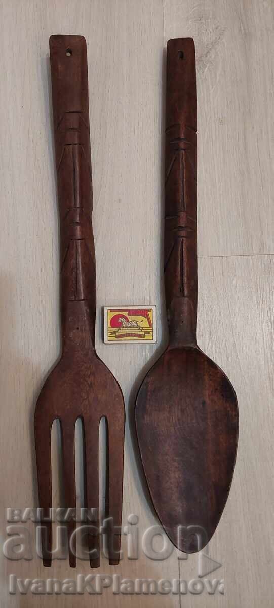 Sculpturi în lemn pentru cunoscători 50cm pentru interior - 6