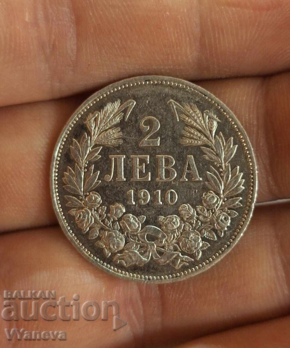 2 leva 1910g. PL excelent conservată! cu preț € 125.00 | 244.48 BGN 2 leva 1910g. PL excelent conservată! cu preț € 125.00 | 244.48 BGN