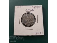 Trinidad 25 de cenți 1975