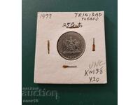 Тринидад  25  цент   1977