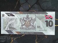 Τραπεζογραμμάτιο - Τρινιντάντ και Τομπάγκο - 10 δολάρια UNC | 2020