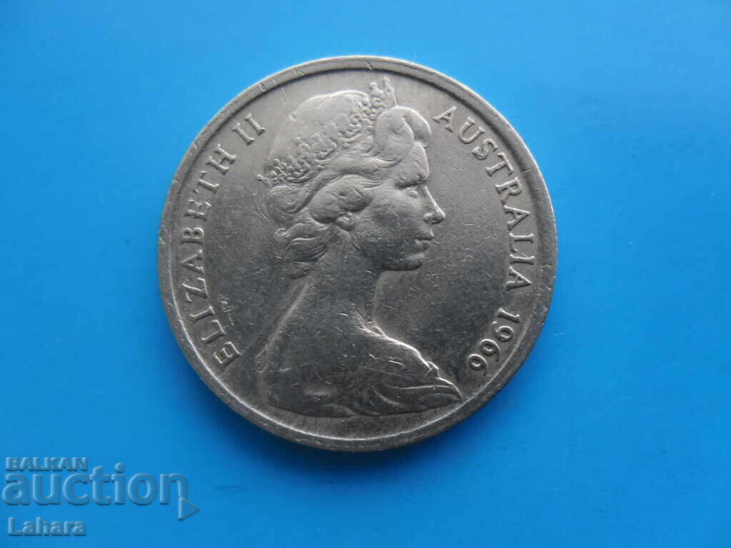 10 σεντς 1966 Αυστραλία με τιμή € 0.55 | 1.08 BGN