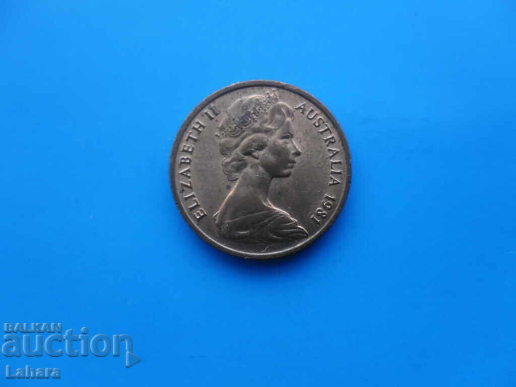 1 цент 1981 г. Австралия с цена € 0.60 | 1.17 лв.