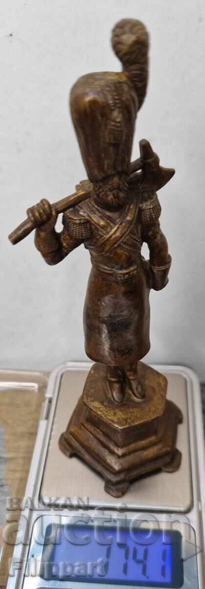 Statuetă din bronz CĂZAC - 6