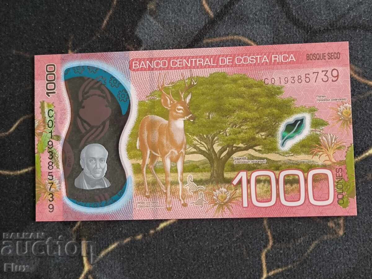 Banknote - Costa Rica - 1000 Colón UNC | 2019