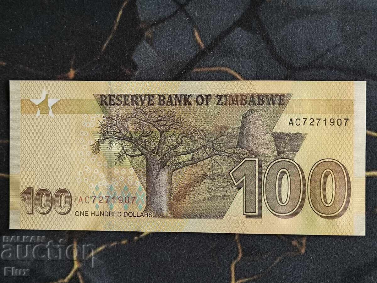 Τραπεζογραμμάτιο - Ζιμπάμπουε - 100 δολάρια UNC | 2020 με τιμή € 1.65 | 3.23 BGN Τραπεζογραμμάτιο - Ζιμπάμπουε - 100 δολάρια UNC | 2020 με τιμή € 1.65 | 3.23 BGN