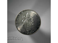 500 λιρών 1965 Βατικανό * Παύλος VI * Ασήμι 0.835