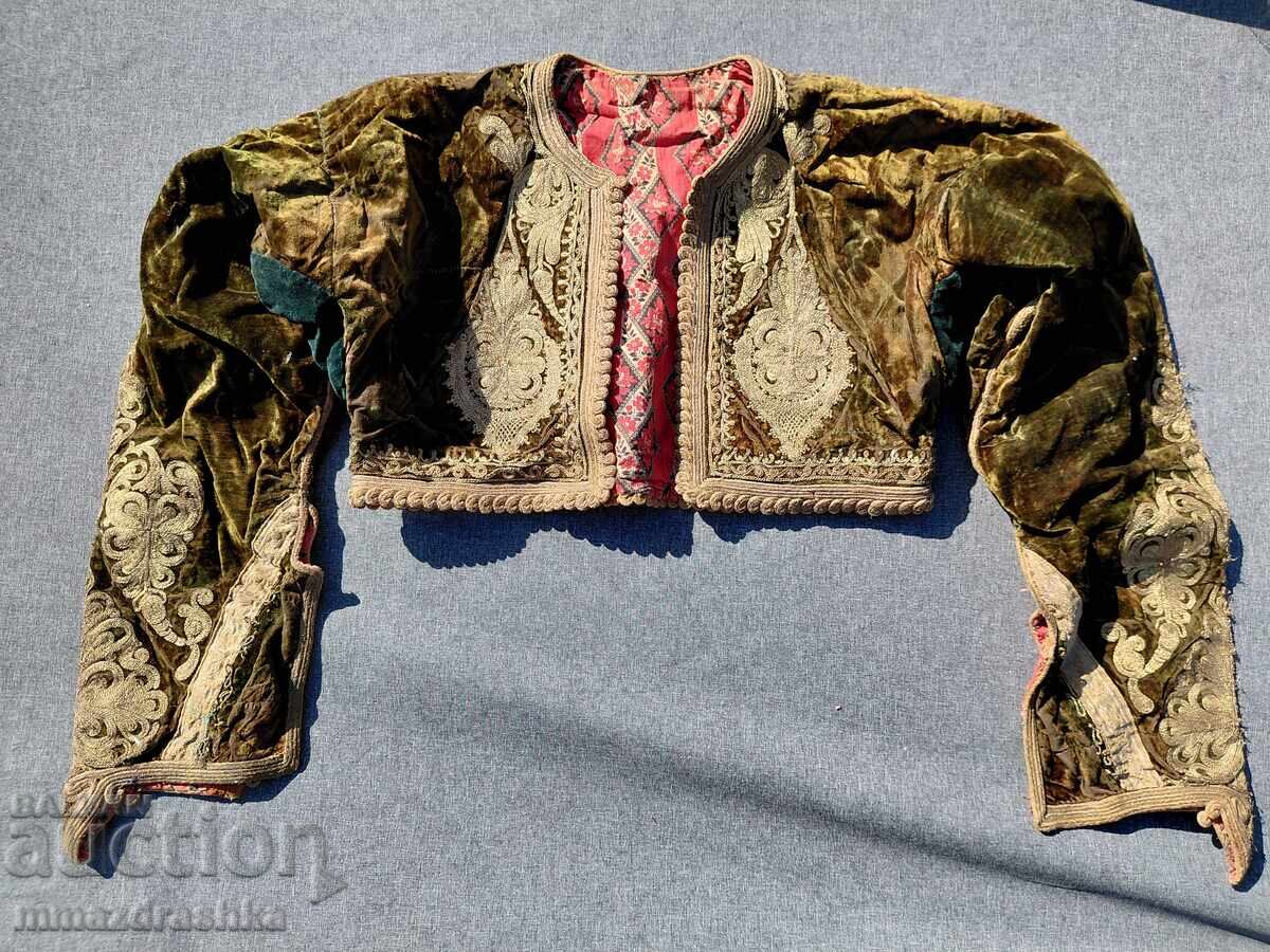 Vesta otomană, mătăniță, costum popular