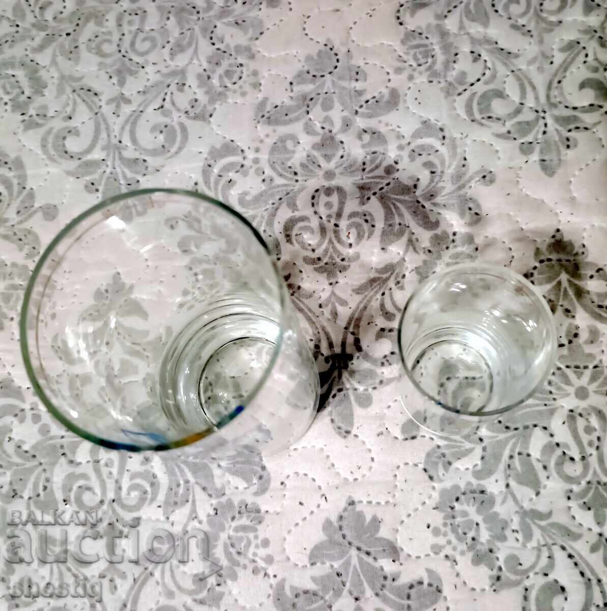 Set rar de colecție format din două pahare dedicat BSFKS cu preț € 120.00 | 234.70 BGN Set rar de colecție format din două pahare dedicat BSFKS cu preț € 120.00 | 234.70 BGN