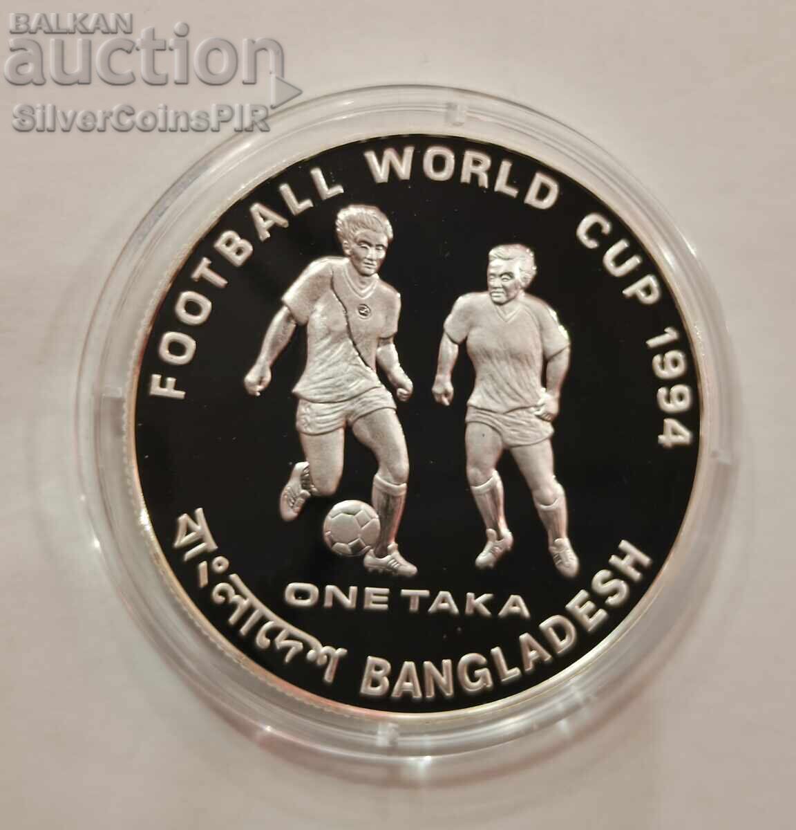 Ασήμι 1 Taka Παγκόσμιο Κύπελλο Ποδοσφαίρου 1994 Μπαγκλαντές