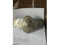 Mărgele mari frumoase macedonene de argint