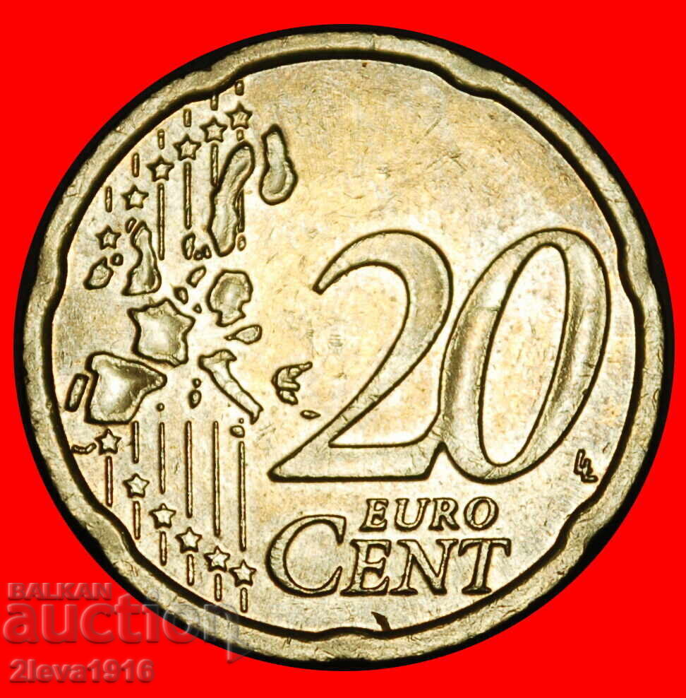 NORDIC GOLD (2002-2026): AUSTRIA★ 20 EURO CENTS 2002 DIE A cu preț € 0.44 | 0.86 BGN NORDIC GOLD (2002-2026): AUSTRIA★ 20 EURO CENTS 2002 DIE A cu preț € 0.44 | 0.86 BGN