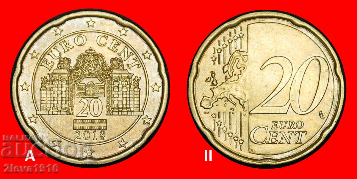 Ⰺ NORDIC GOLD 2008-2026:АВСТРИЯ★20 ЕВРО ЦЕНТА 2018 ПУБЛИКУВАНО Ⰺ NORDIC GOLD 2008-2026:АВСТРИЯ★20 ЕВРО ЦЕНТА 2018 ПУБЛИКУВАНО