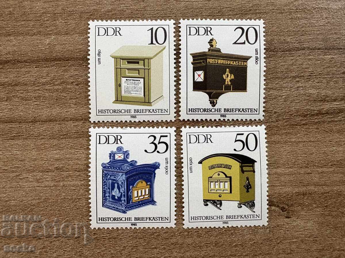 RDG - Cutii poștale istorice (1985) MNH RDG - Cutii poștale istorice (1985) MNH