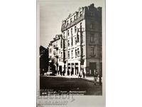 Стара картичка Бургас, хотел "Балкантурист", 1950-те год.