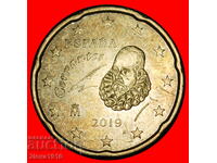 Ⰿ NORDIC GOLD 1999-2006: SPAIN★20 EURO CENTS 2019 DIES D I1!