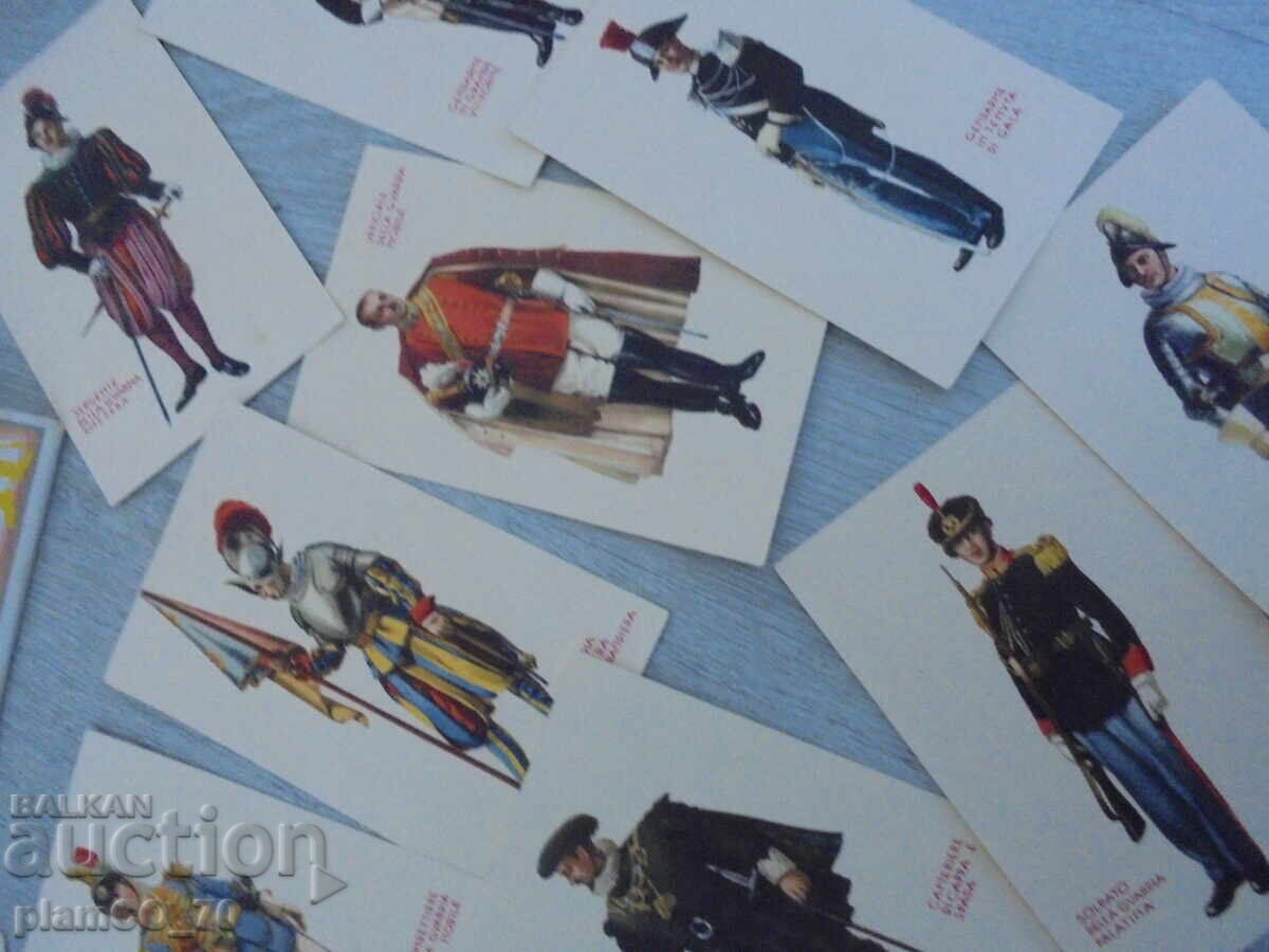 Аукцион №*8529 Колекционерски  картички „Corpi Armati Pontifici"