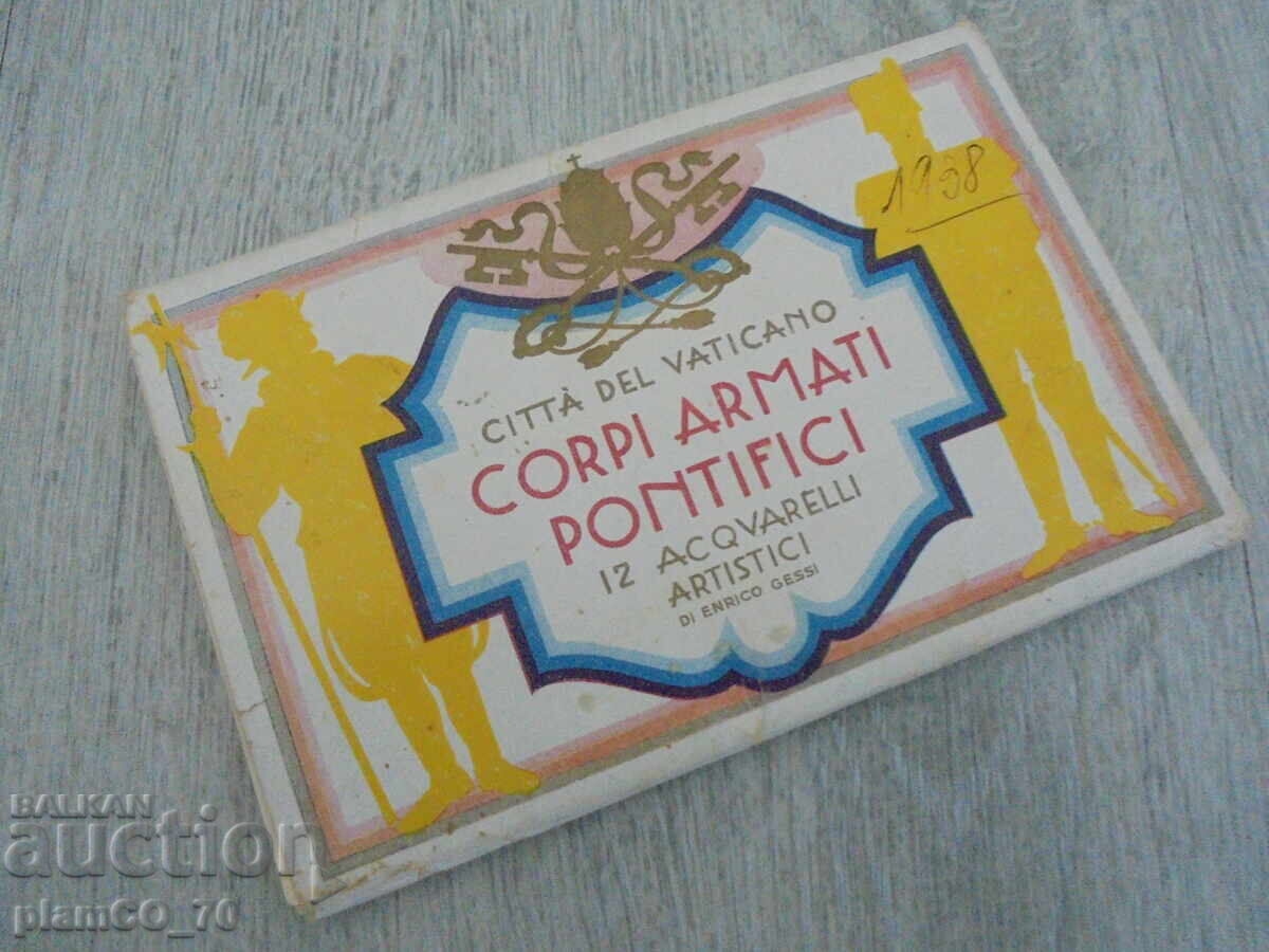 №*8529 Колекционерски  картички „Corpi Armati Pontifici" - 5