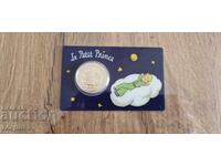 Малкият принц 2 евро карта облак, Франция 2026г