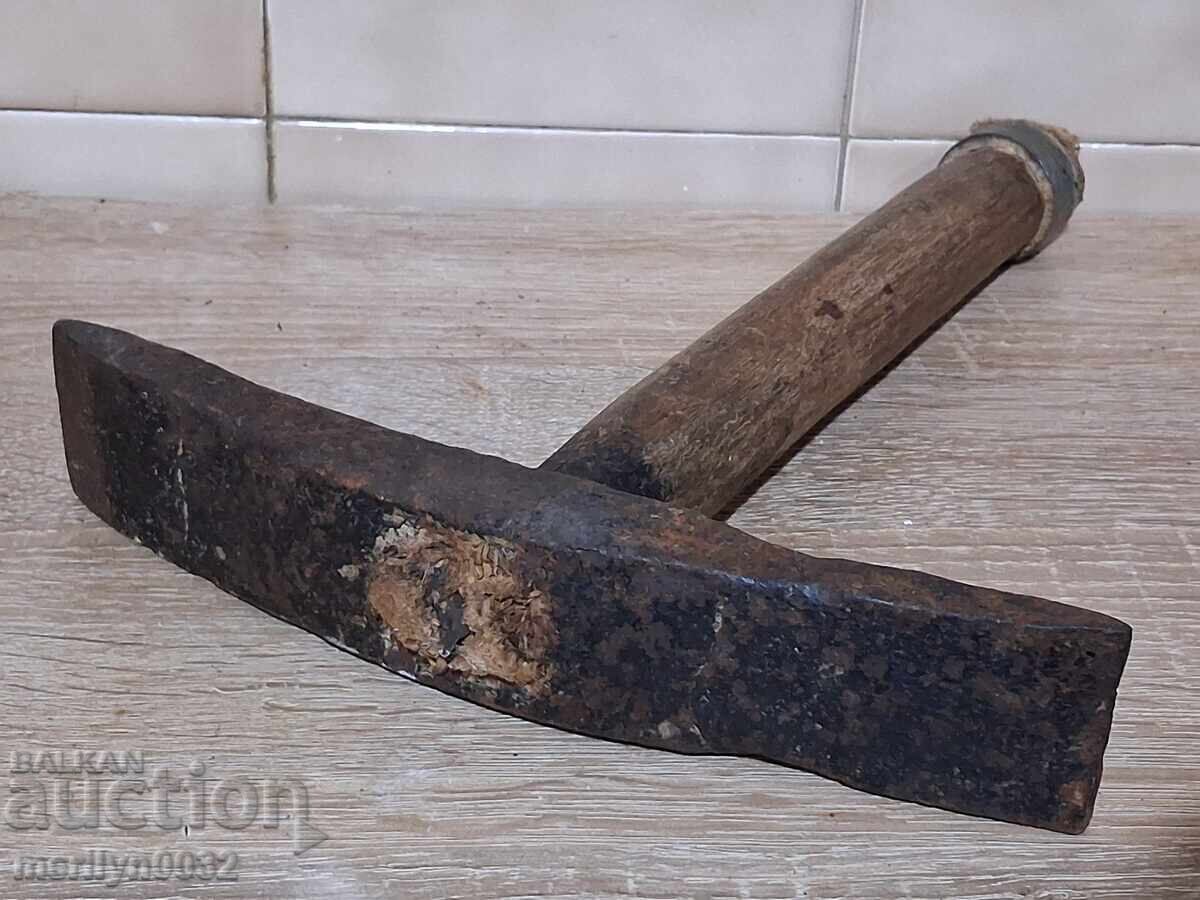 Ciocan de zidar vechi, unealtă, târnăcop - 7