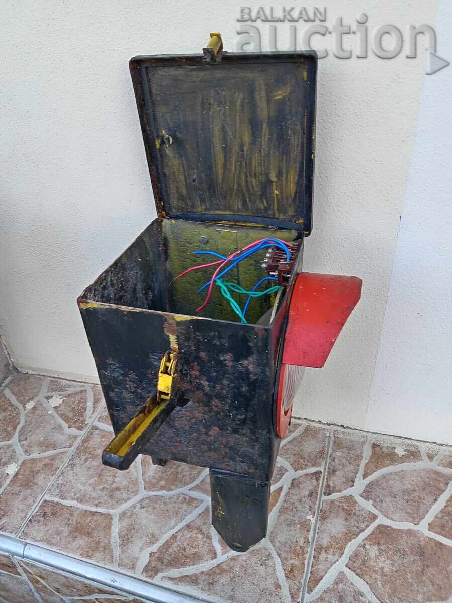 Lanternă feroviară veche vagoane de marfă - 6