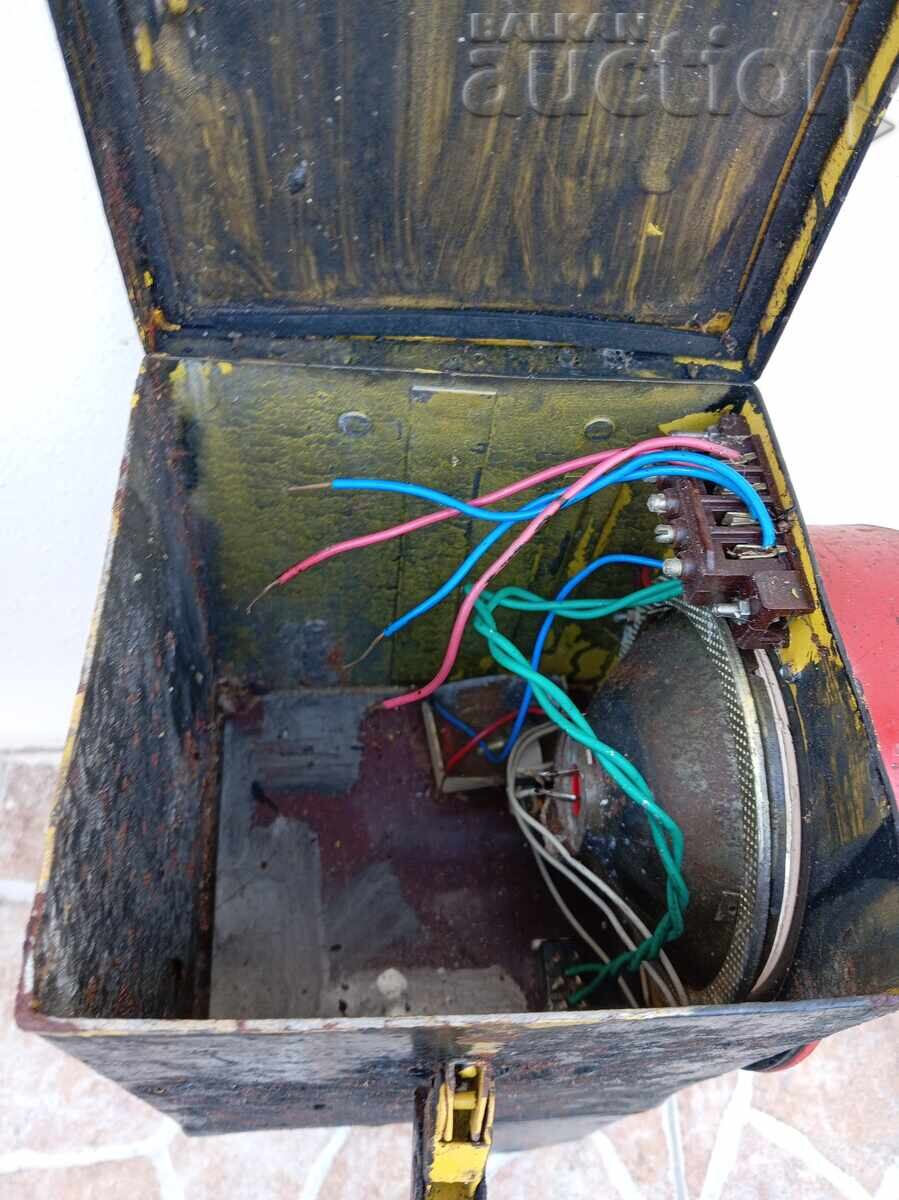 Lanternă feroviară veche vagoane de marfă - 7