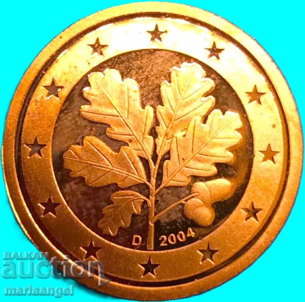 2 euro cenți 2004 Germania PROOF