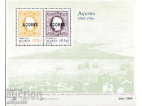 1980. Azore (Port.). Primele timbre poștale azore. Bloc