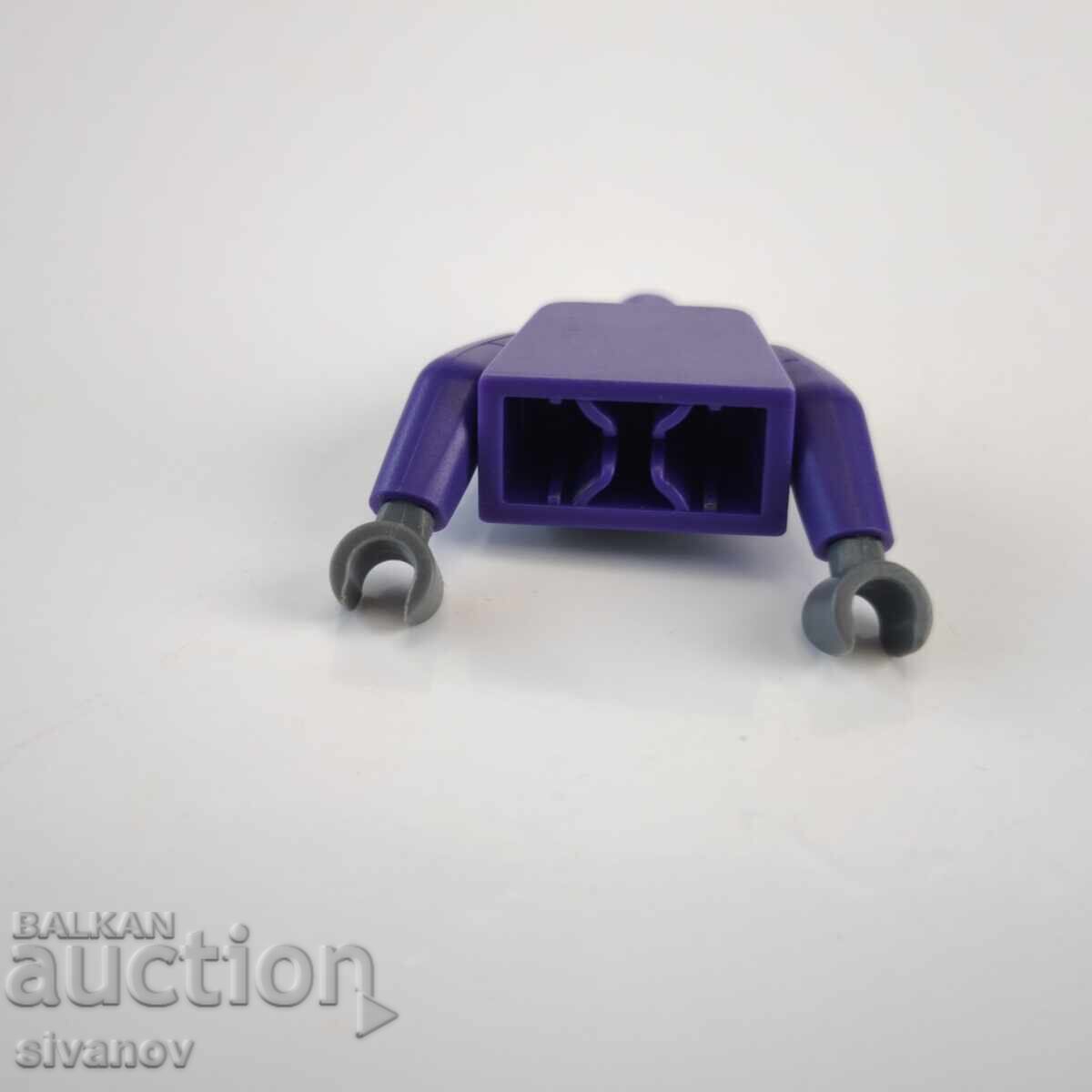 Аукцион LEGO тъмнолилава минифигура торс броня принт Zurk #6331