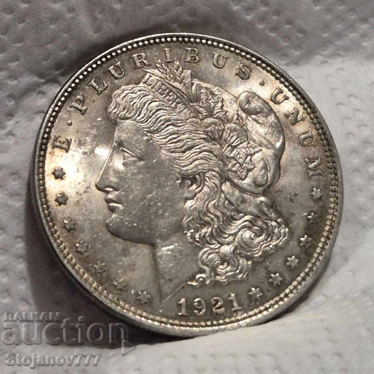 SUA Morgan dolar MS calitate cu preț € 108.00 | 211.23 BGN SUA Morgan dolar MS calitate cu preț € 108.00 | 211.23 BGN