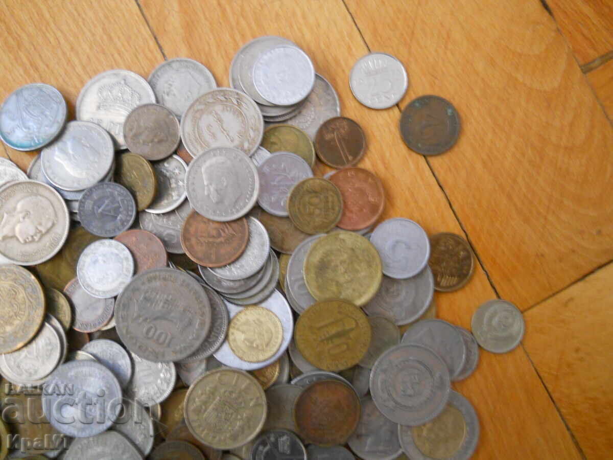 Lot 3 - monede din toată lumea (peste 200 buc.) - 5