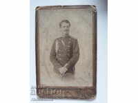 Cardboard Photo Yv. Karastoyanov Princely Officer