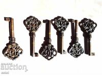 Stari avstriyski mebelni klyucheta  6 br